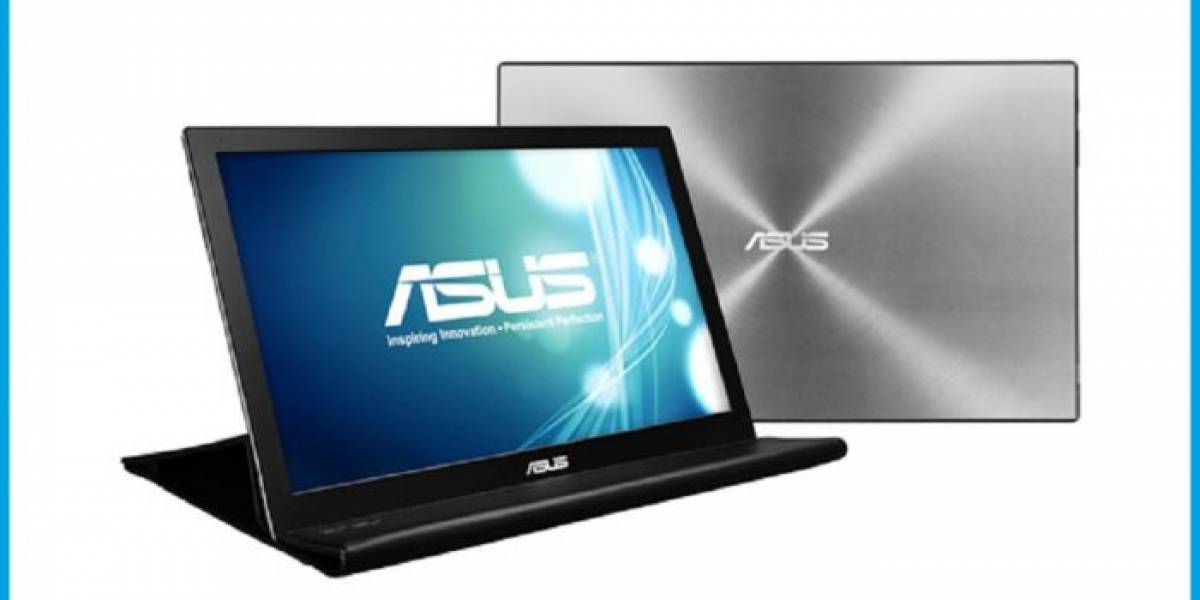 ASUS presenta su monitor portátil MB168 que se conecta por USB 3.0