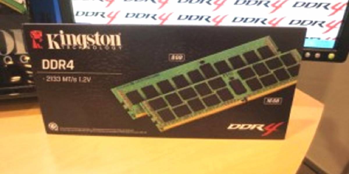 Kingston muestra sus módulos de memoria DDR4 en el IDF 2013
