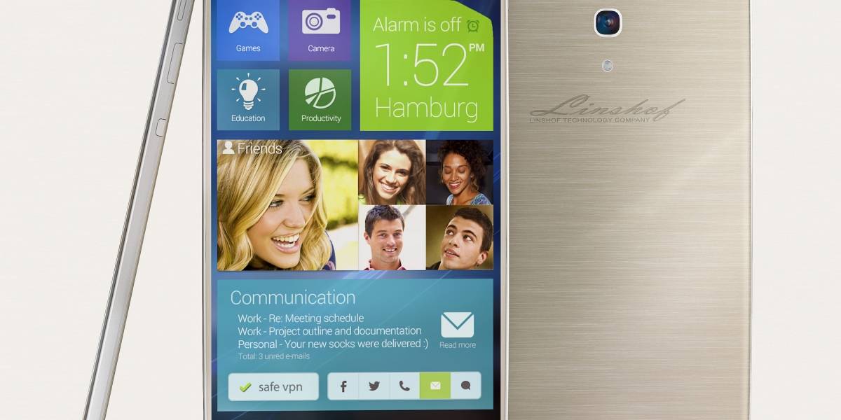 Linshof promete equipos de alto nivel y bajo costo con 'Android puro'
