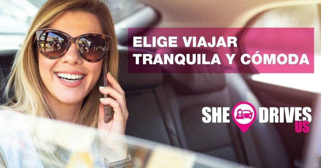 she drives us
