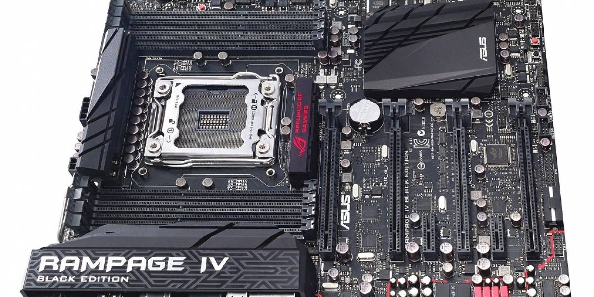 ASUS lanza su placa madre Rampage IV Black Edition