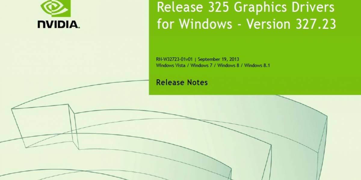 NVIDIA lanza sus controladores GeForce 327.23 WHQL