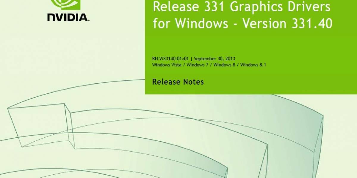 NVIDIA lanza sus controladores GeForce 331.40 Beta