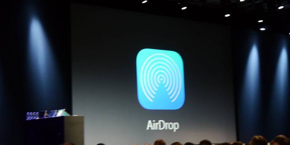 Apple anuncia "Air Drop" para iOS #WWDC2013