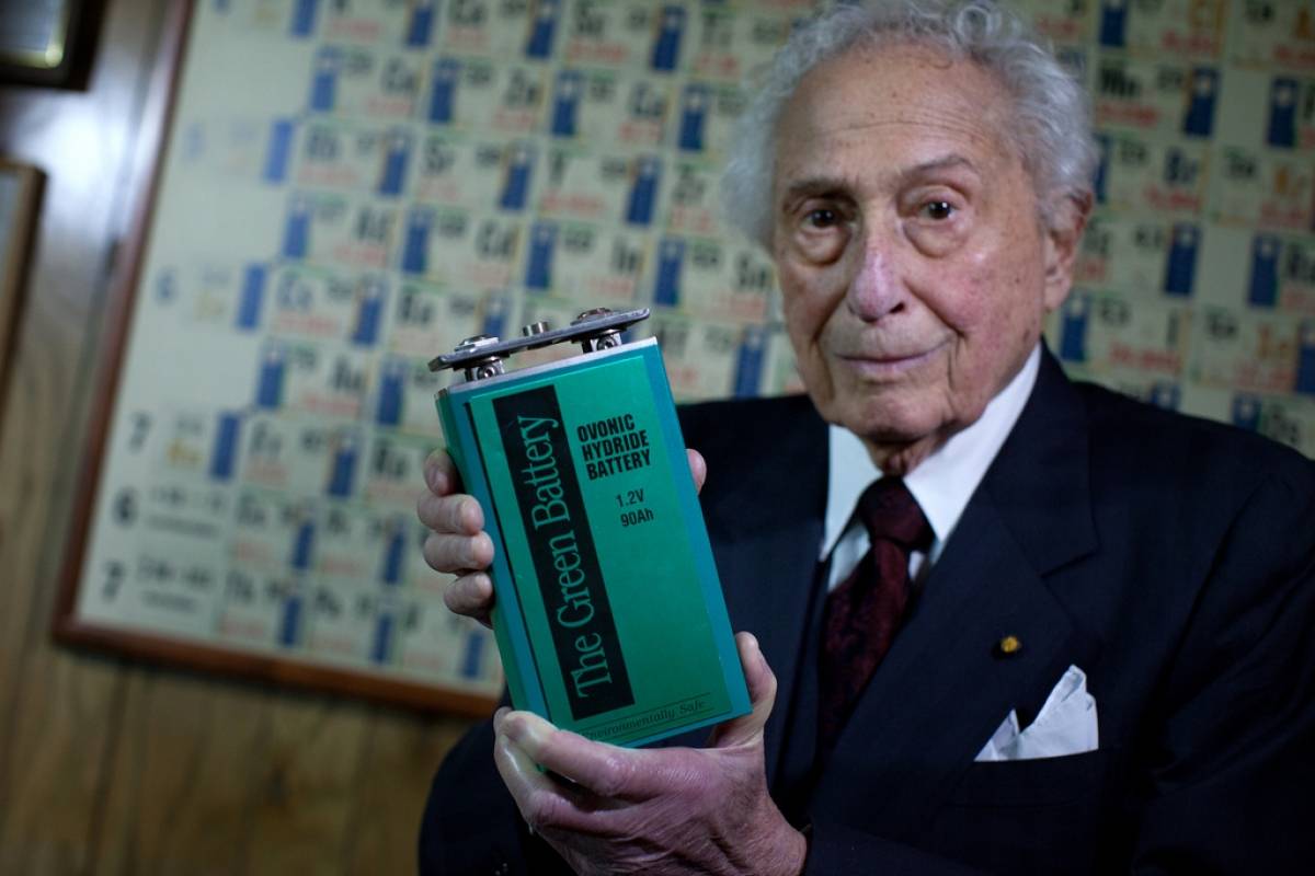 Falleció Stanford Ovshinsky, el inventor de la batería de níquel-metal