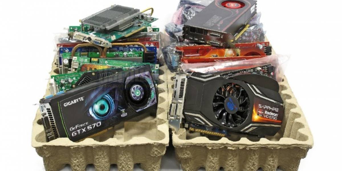 80 tarjetas de video AMD y Nvidia a prueba