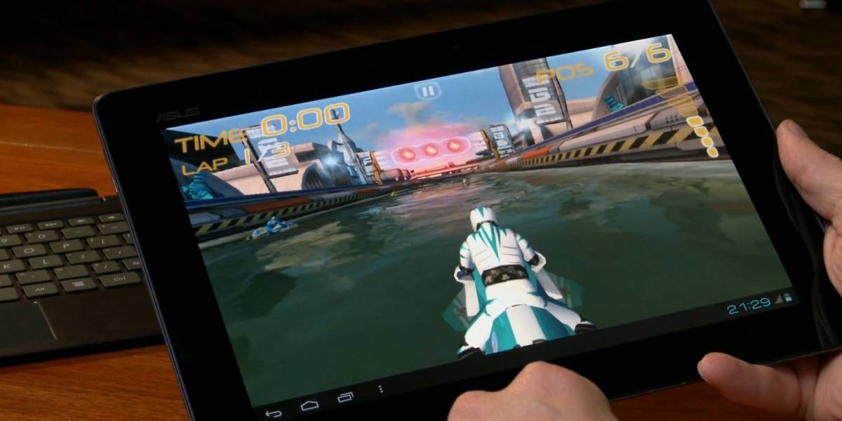 NVIDIA hace una demostración de Tegra 3 en un tablet