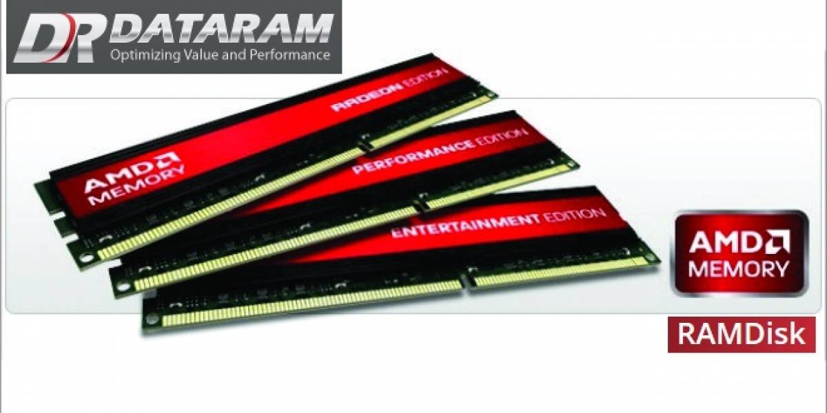 AMD Radeon RAMDisk reducirá drásticamente el tiempo de carga de juegos y aplicaciones