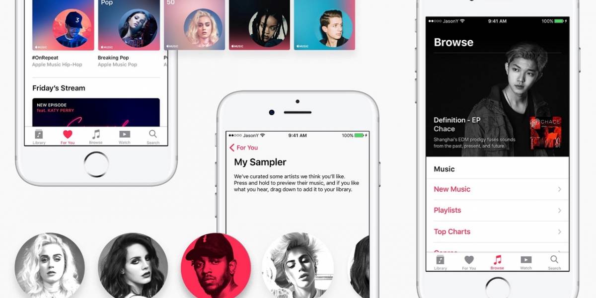 Estudiante rediseña Apple Music y queda mejor que nunca