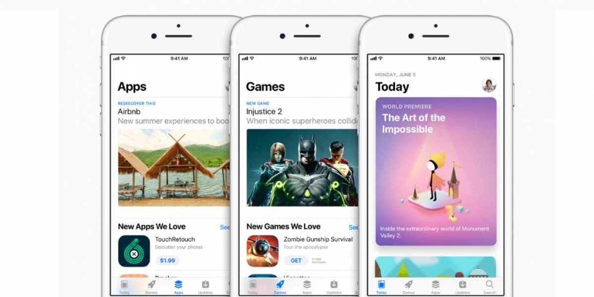 Apple cambia completamente la interfaz de su App Store #WWDC17