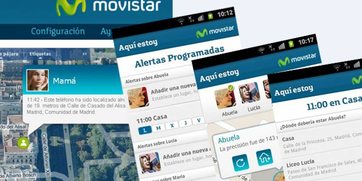 España: Movistar lanza 'Aquí estoy' un servicio de geolocalización de familiares