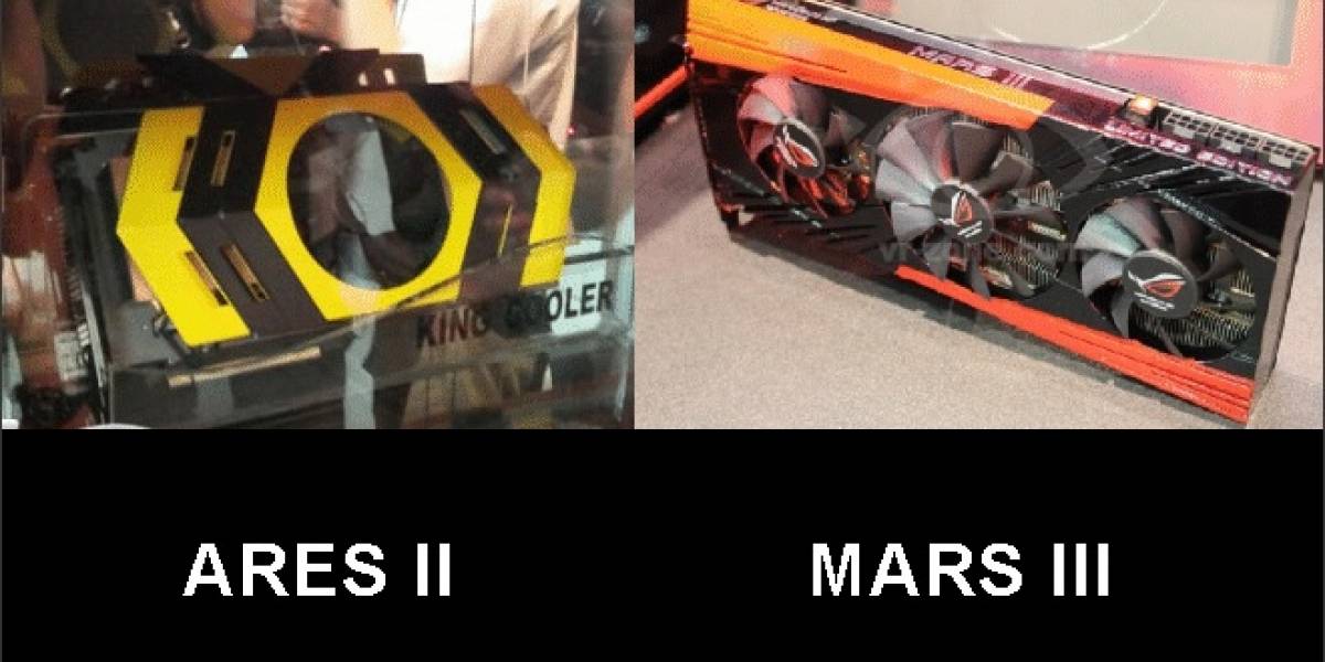 ASUS muestra imágenes de sus mostruosas Mars III y Ares II
