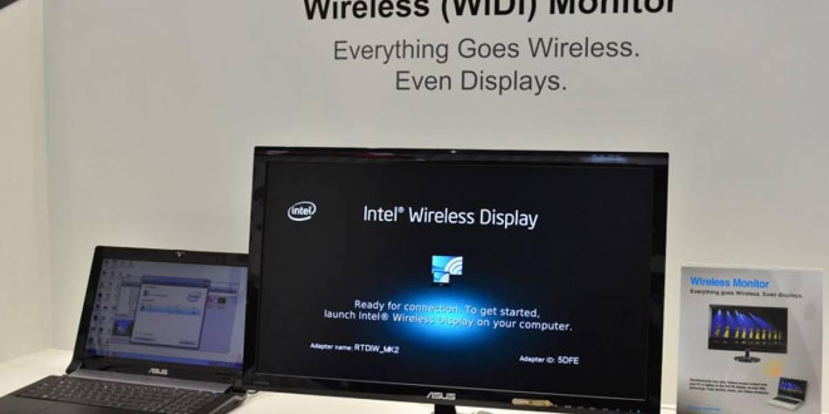 CTX2012: Monitor ASUS WiDi, lo más nuevo en pantallas
