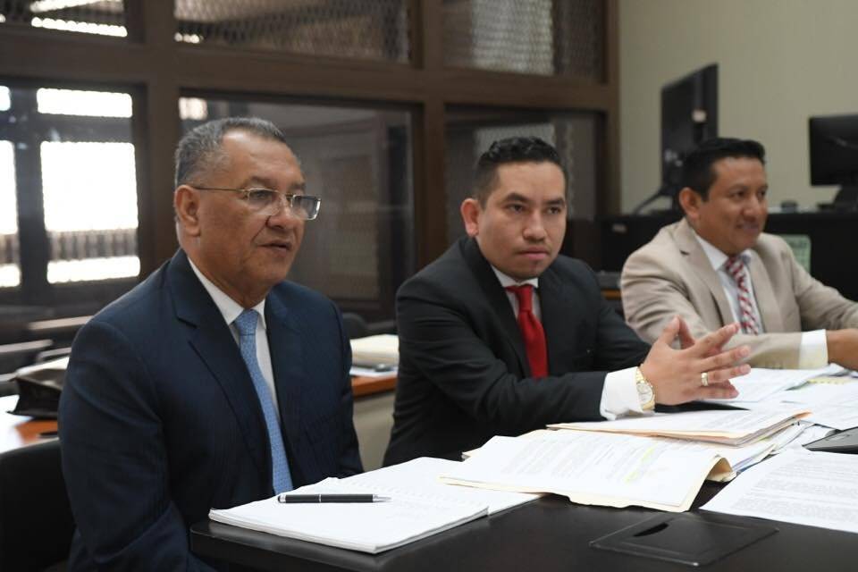 audiencia de primera declaración de Arístides Crespo