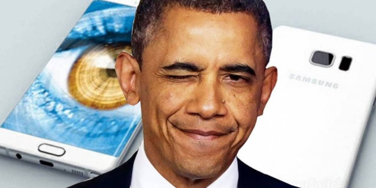 Obama hace broma sobre el Galaxy Note 7 y justifica a Samsung