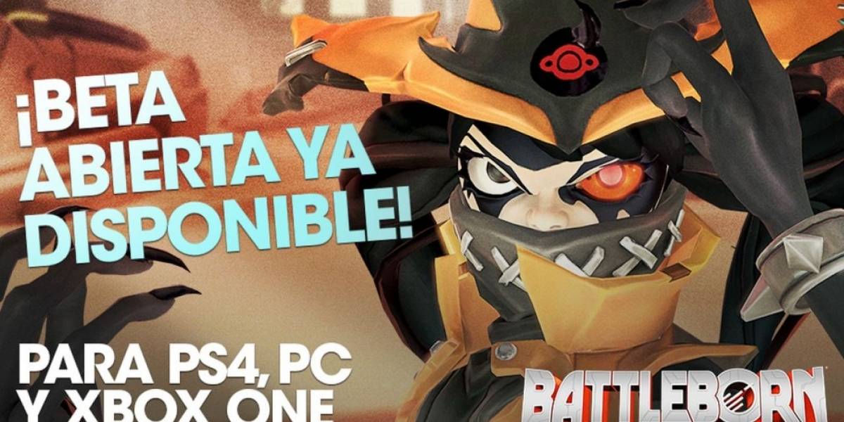 Ya ha comenzado la beta abierta de Battleborn