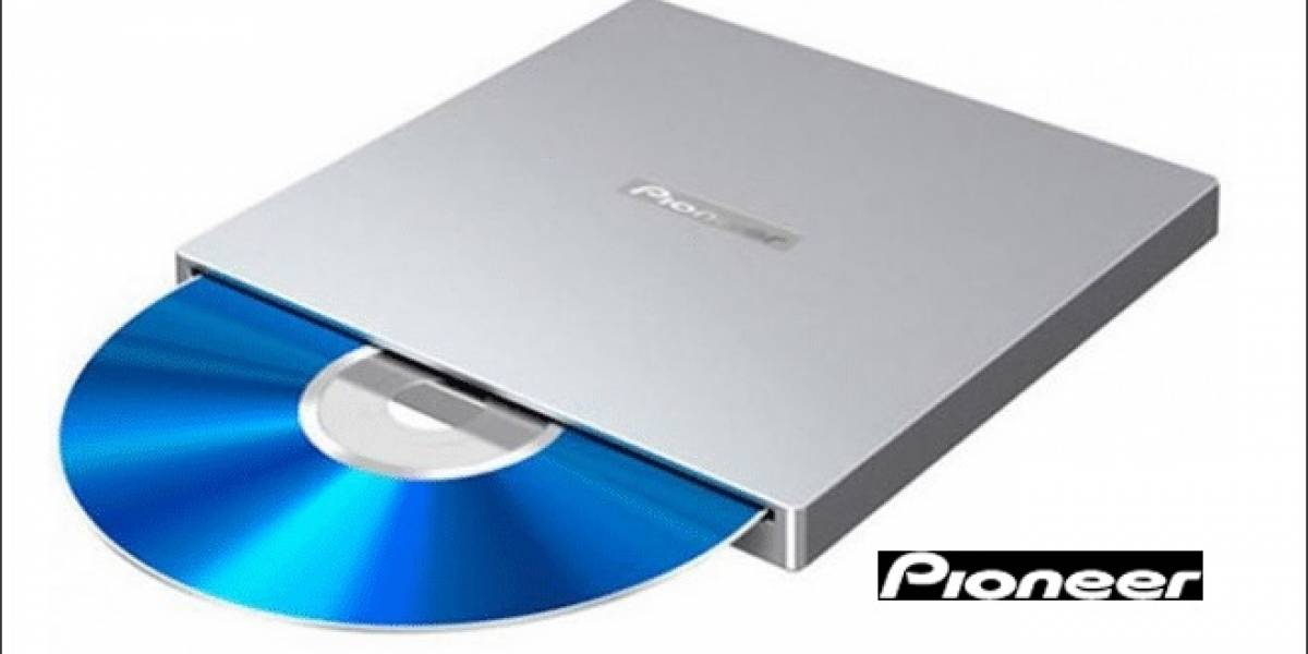 Pioneer lanza el grabador Blu-ray externo más pequeño del mundo