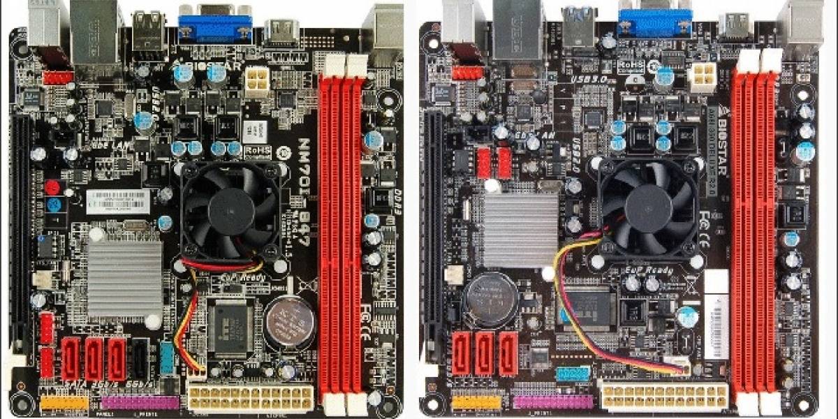 BIOSTAR lanza sus tarjetas madre todo-en-1 Mini-ITX NM70I-847 y A68I-350 Deluxe R2.0