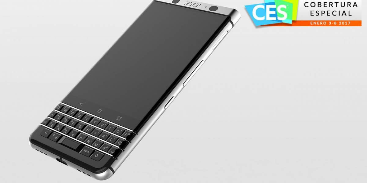 TCL muestra la resurrección de BlackBerry con teclado #CES2017