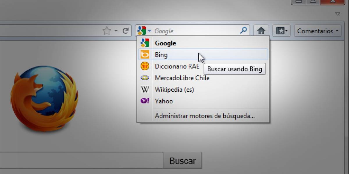 Firefox tendrá a Bing como búsqueda predeterminada y página de inicio
