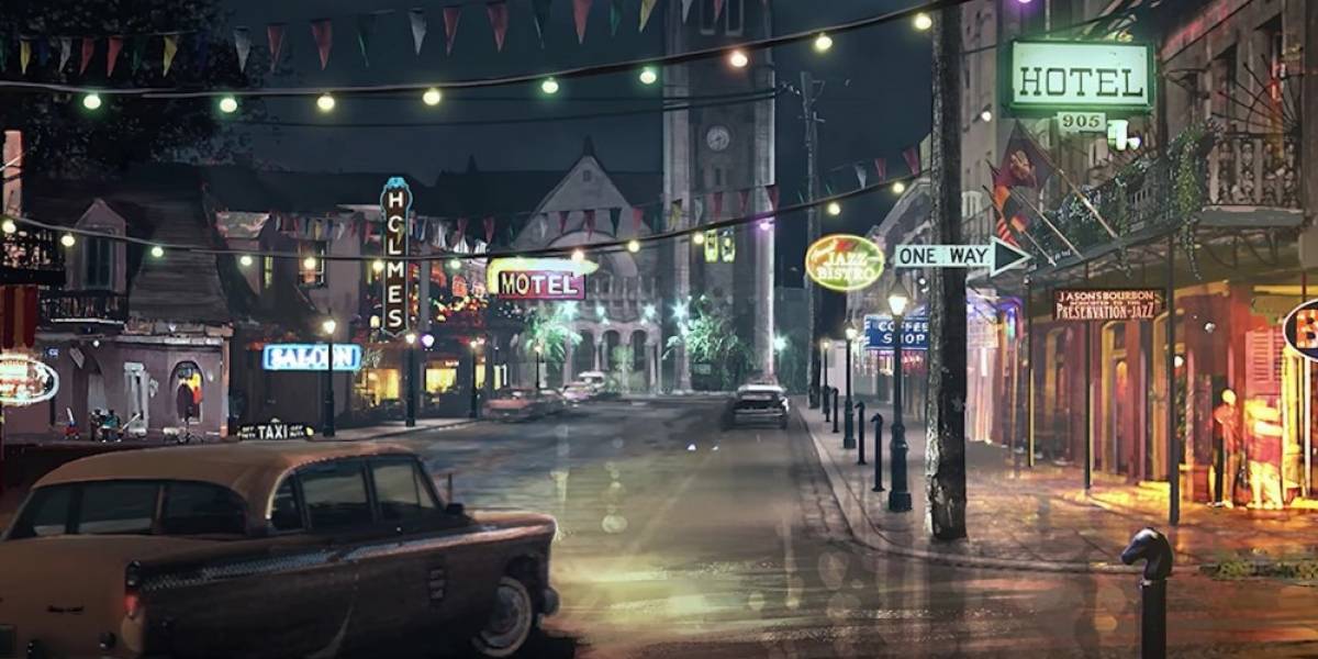 Así se crea New Bordeaux, la ciudad de Mafia III