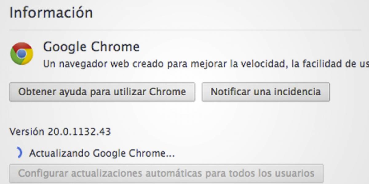 Llegó Google Chrome versión 20, festejan los usuarios de Mac OS X y Linux