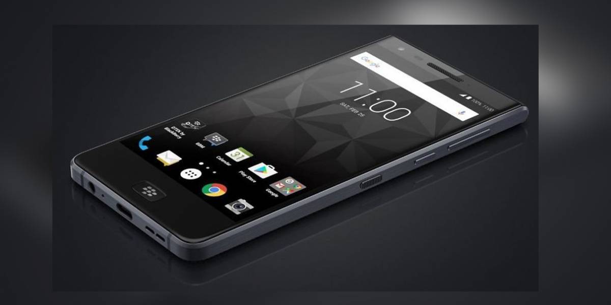 Se revela BlackBerry Motion con una batería brutal y Android Nougat