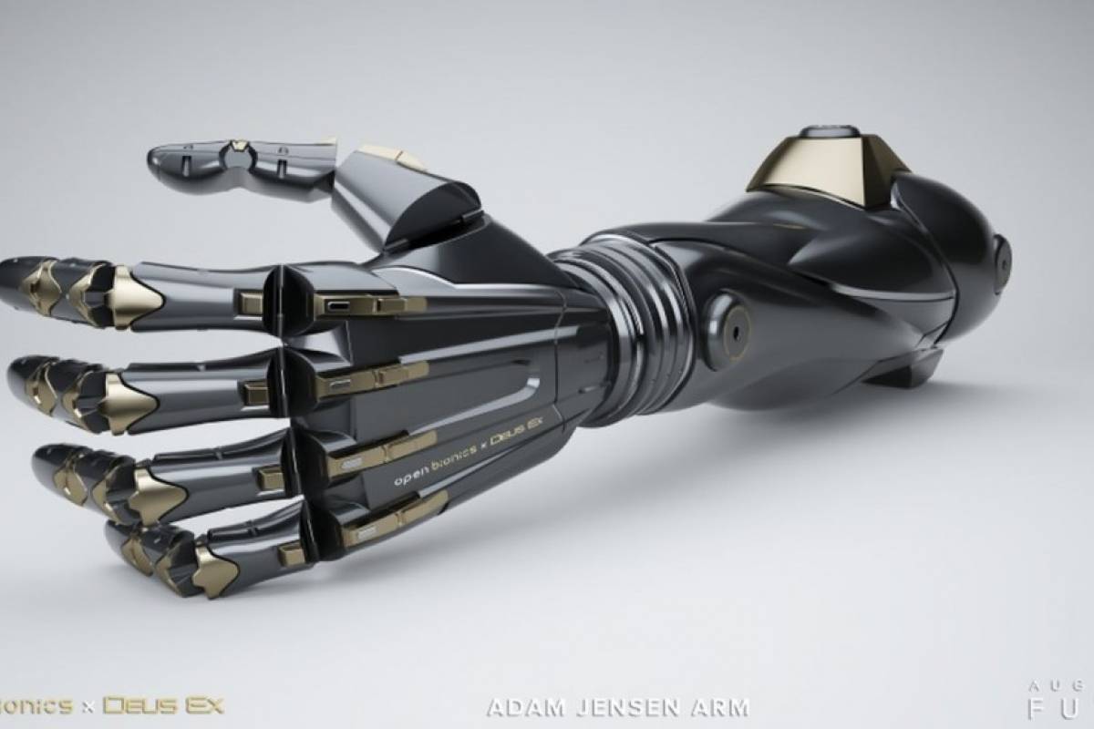 Fabricarán prótesis de mano inspiradas en Deus Ex
