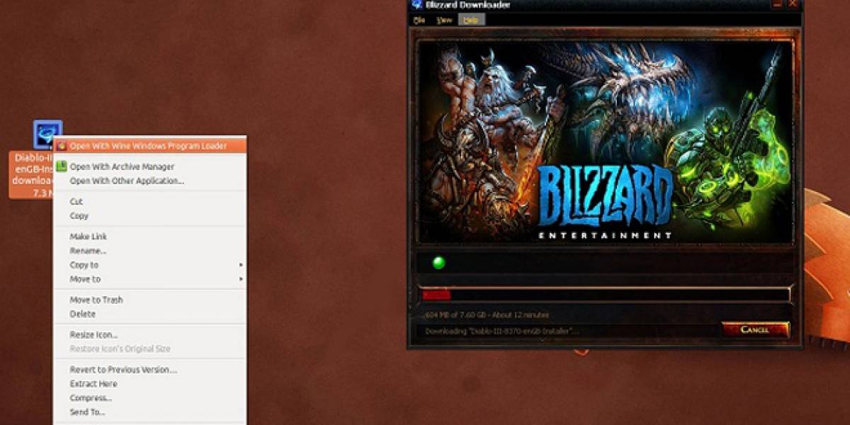 Linux + Wine + Diablo III = BAN