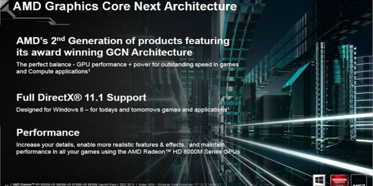 AMD: Las ventajas de DirectX 11.1 sobre DirectX 11