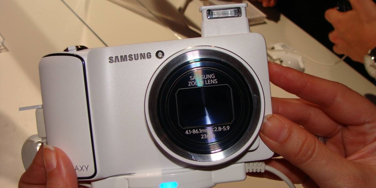IFA 2012: Samsung Galaxy Camera, con Android 4.1, a primera vista