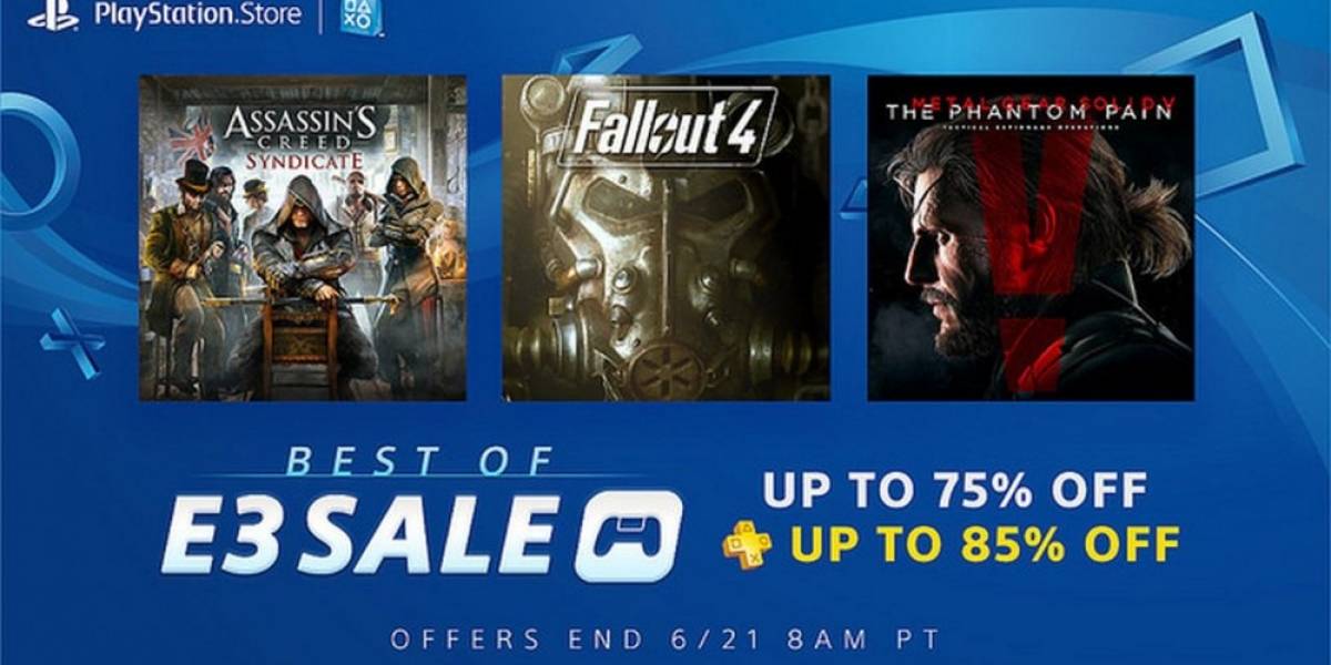 PlayStation Store tiene venta especial con lo mejor de E3
