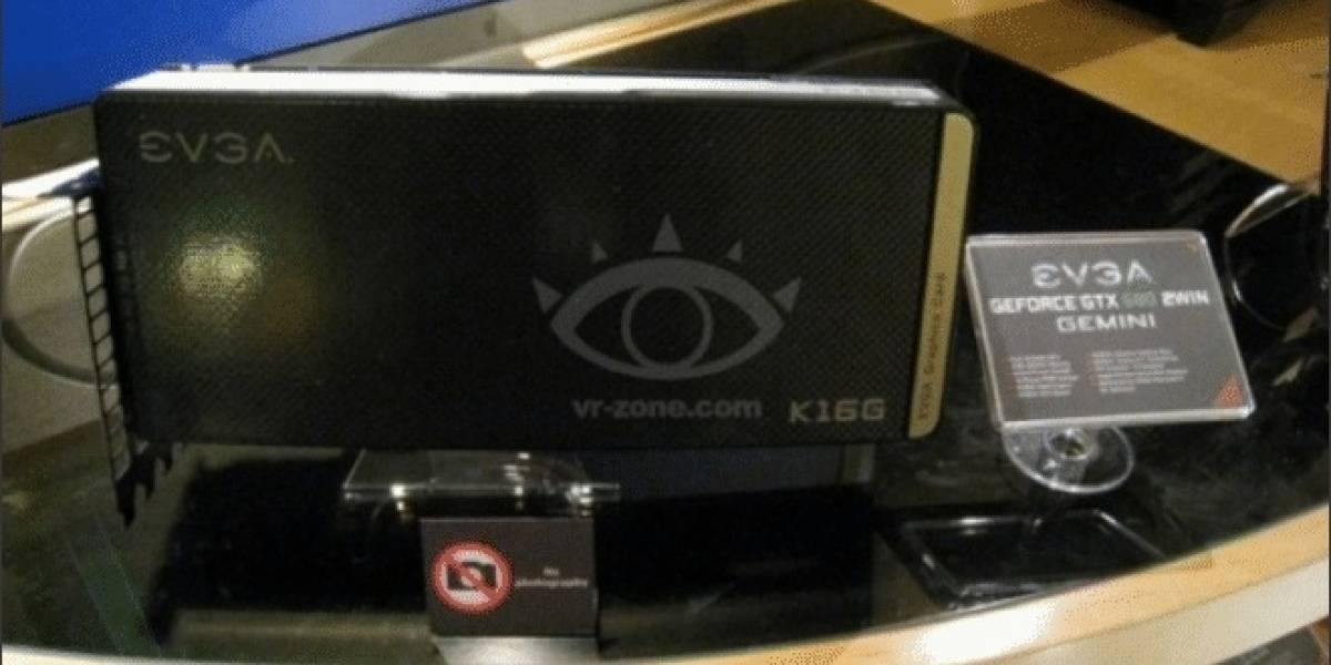 CTX2012: EVGA muestra su tarjeta de video GTX 680 2Win GEMINI