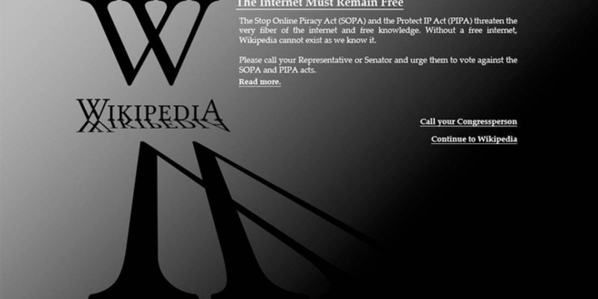 Wikipedia y Reddit se irán a negro el miércoles 18 de enero