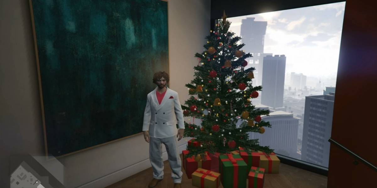 Filtran contenido navideño de GTA Online