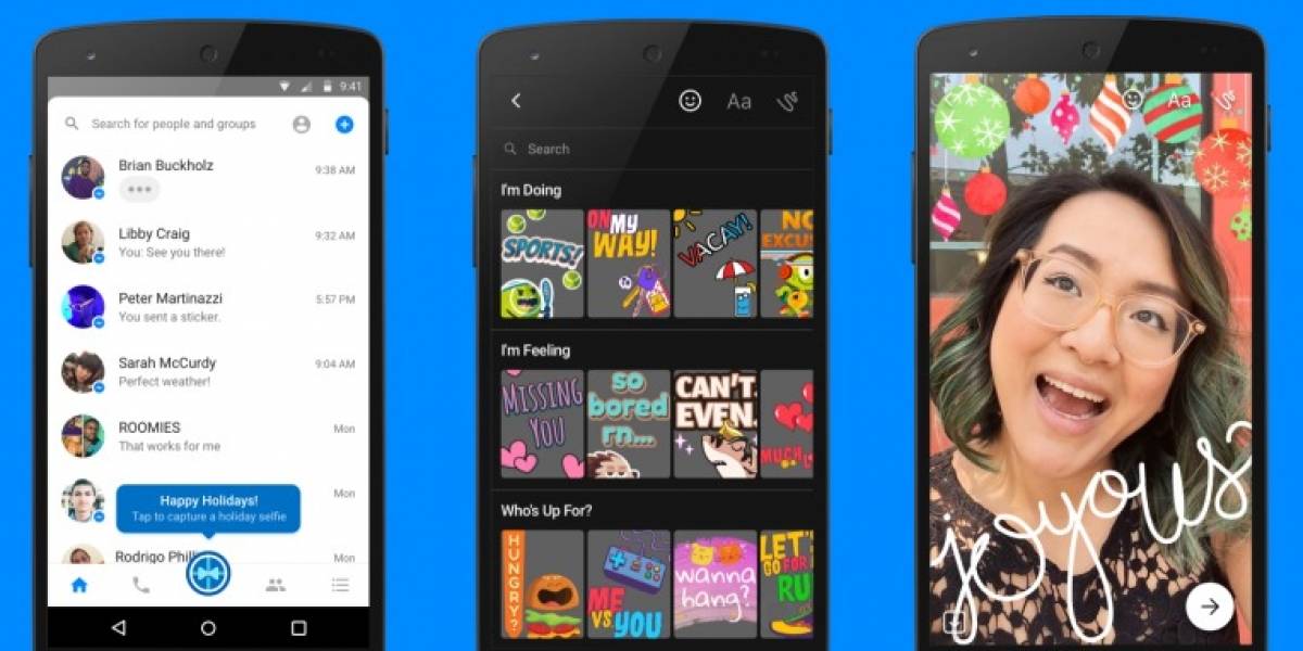 Facebook Messenger copia otra función de Snapchat