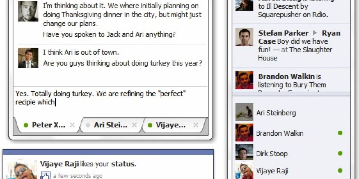 Facebook crea su propia aplicación Messenger para Windows 7