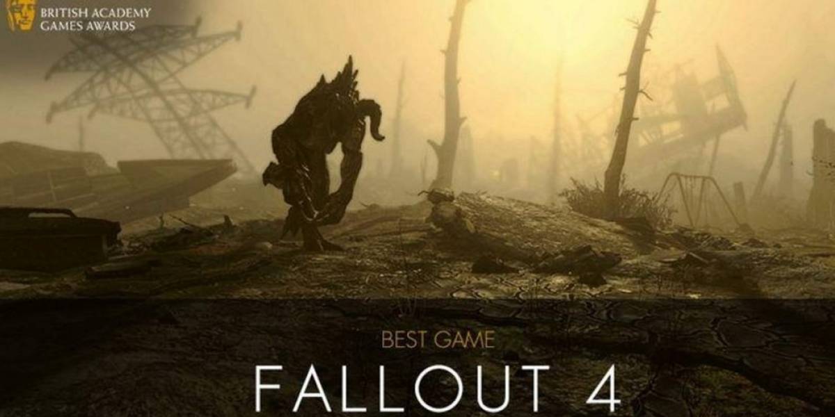 Fallout 4 es elegido el Juego del Año en los Premios BAFTA