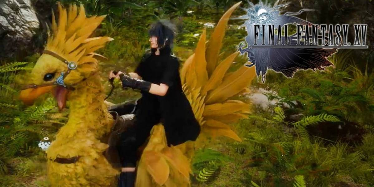 Vean dos minutos de chocobos en Final Fantasy XV