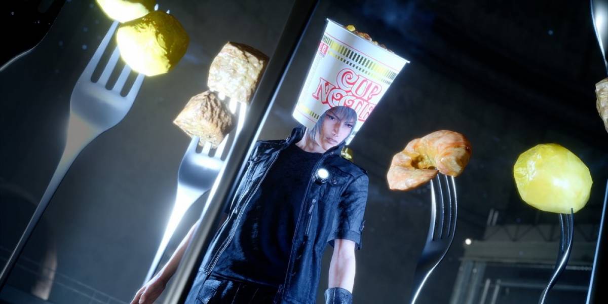 Final Fantasy XV recibirá un sombrero de sopa insantánea como DLC