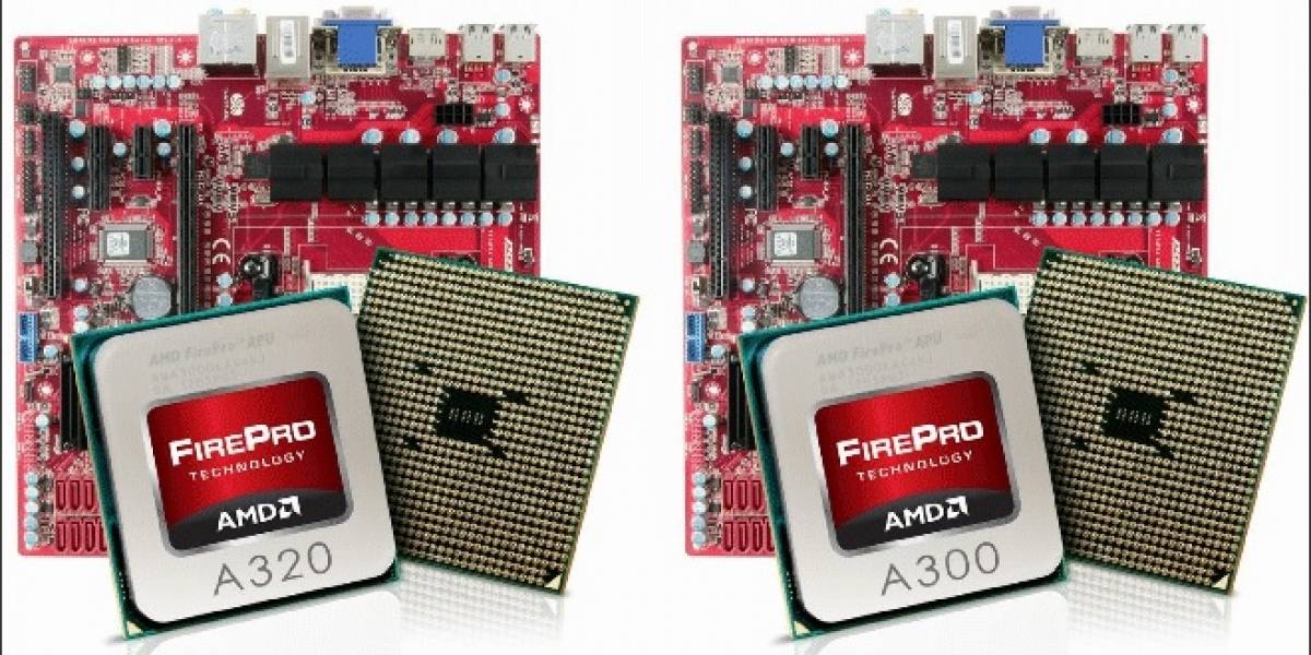 APUs AMD FirePro ya disponibles
