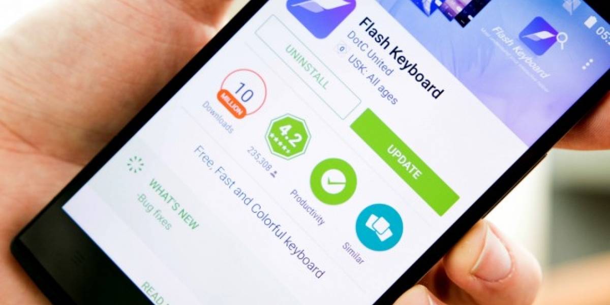 Flash Keyboard para Android recolecta información de sus usuarios