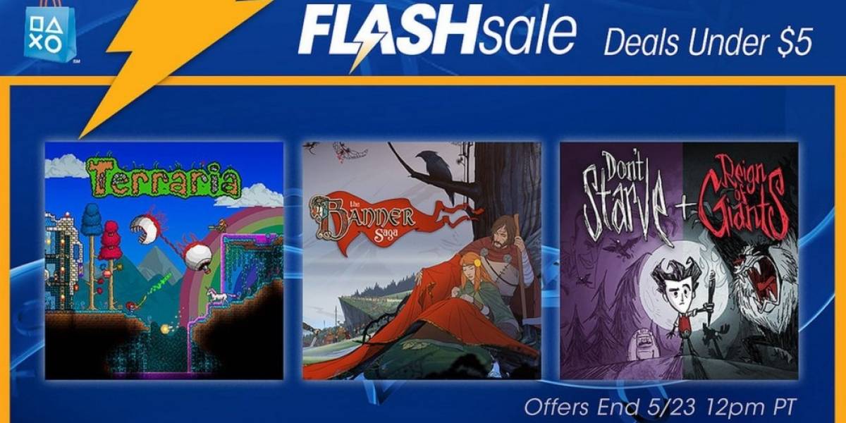 Venta Relámpago en PSN ofrece juegos en menos de USD $5