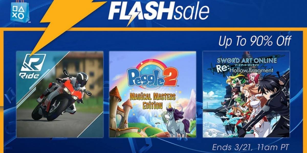 Venta relámpago en PSN con ofertas del fondo del baúl
