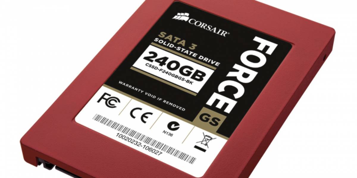 Corsair lanza nueva línea de SSD Force GS