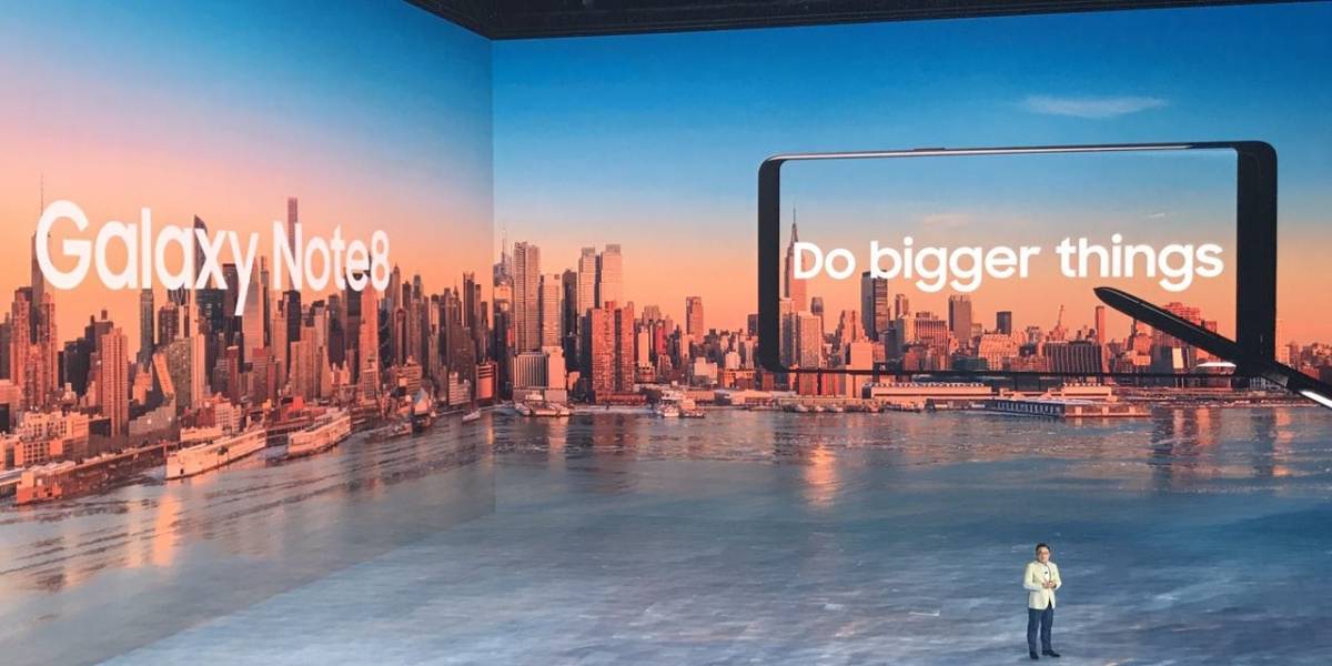 Samsung presenta oficialmente el Galaxy Note 8