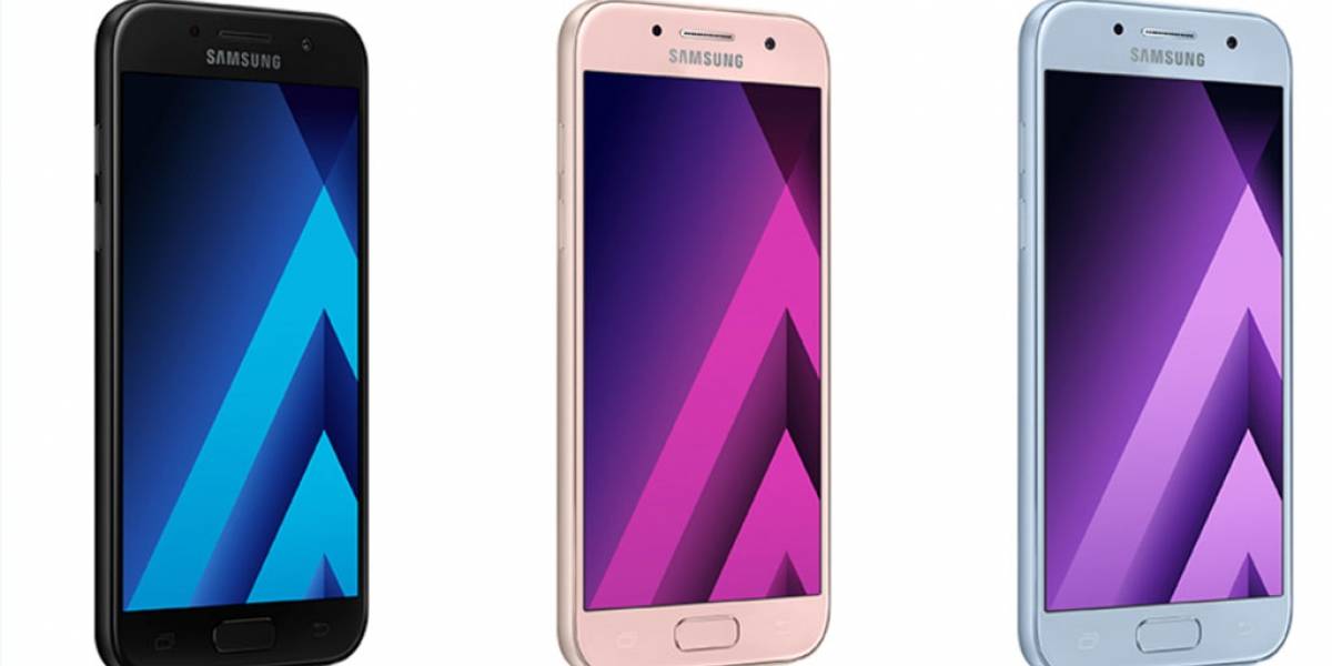 Galaxy A3, Galaxy A5 y Galaxy A7 2017 ya disponibles en México con Telcel