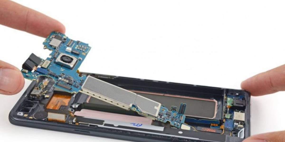 iFixit desarma el Samsung Galaxy Note 7 y no es tan fácil de reparar