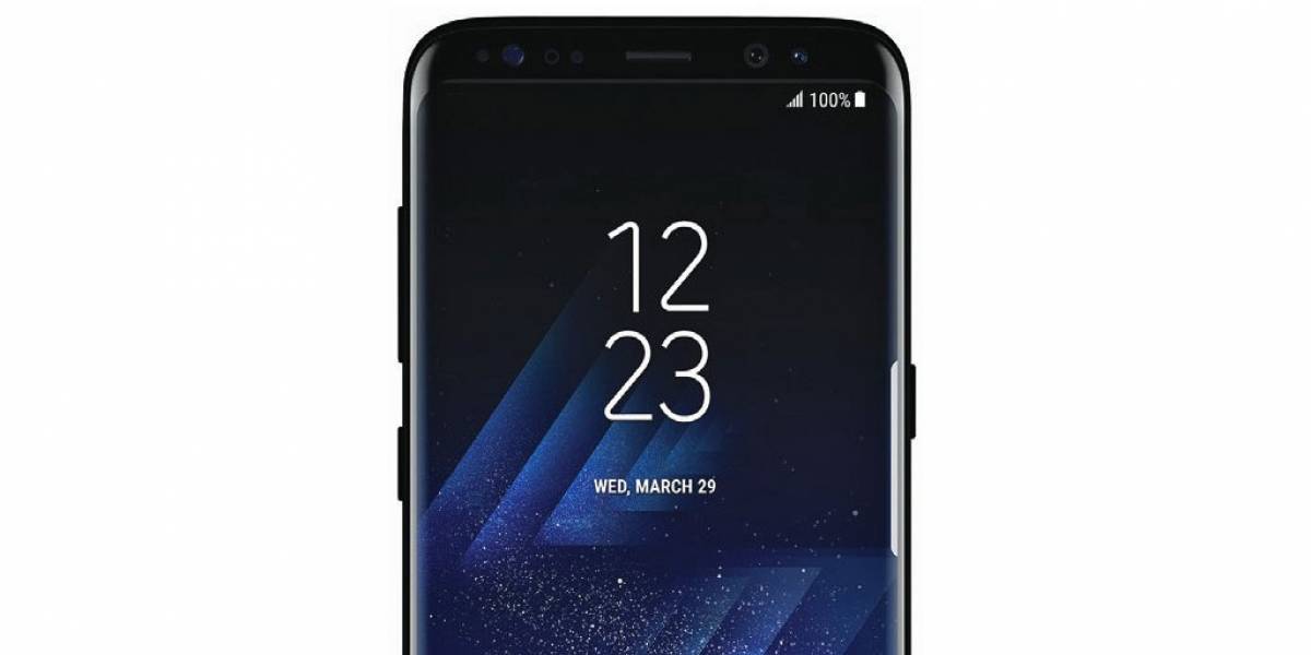 Se filtró la caja del Galaxy S8