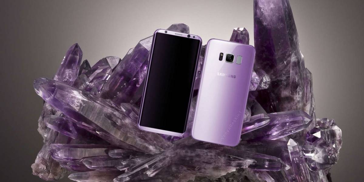 Galaxy S8 vendrá en color amatista